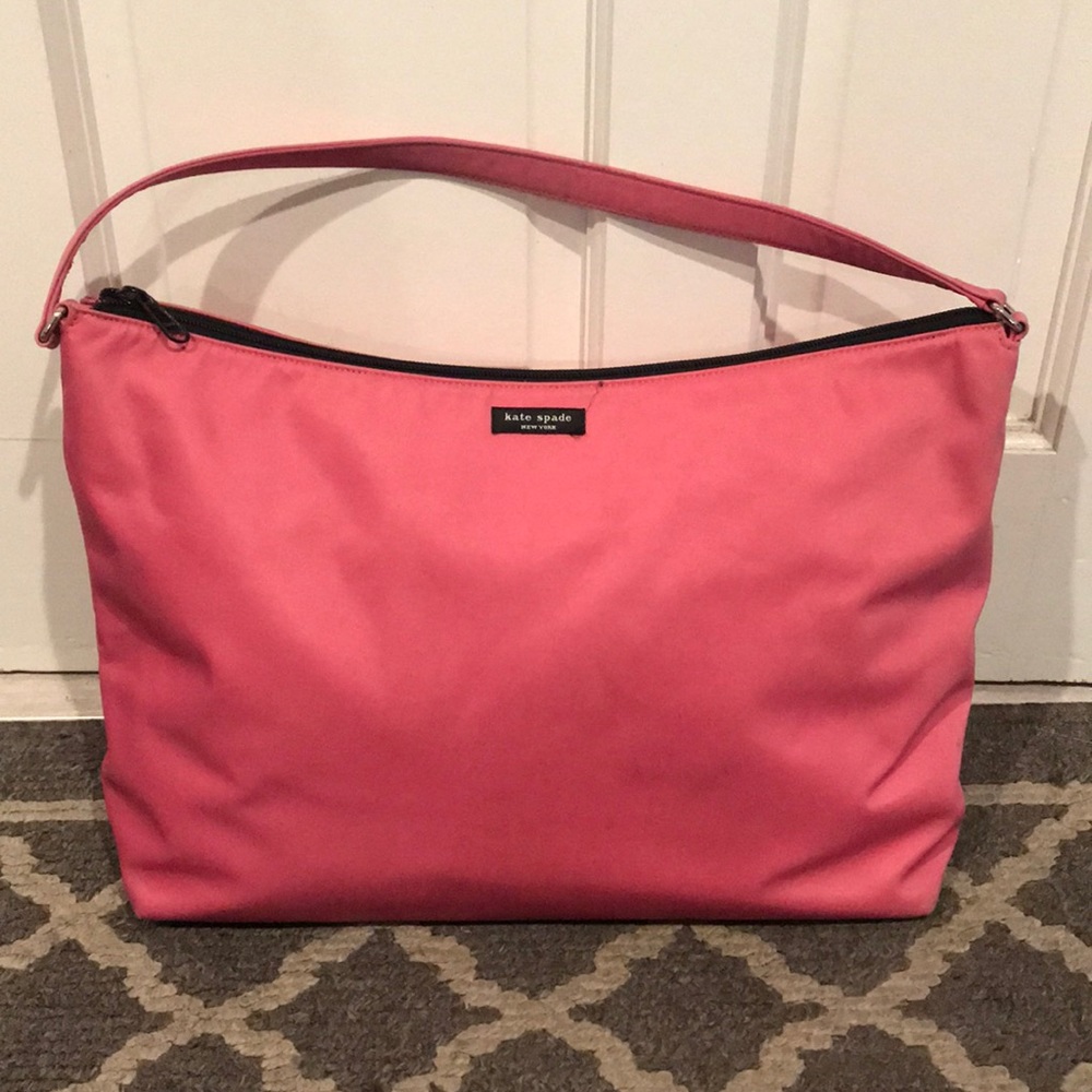 Authentic Vintage Pink Nylon Kate Spade Bag